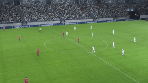 纬来体育网址官方网站 - 官方平台入口直播的足球比赛精彩进攻画面